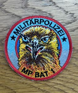 Switzerland Military Police Militarpolizei MP BAT 1 Black