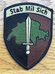 Switzerland Military Police Stab Mil Sich Camo