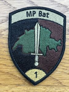 Switzerland Military Police MP Bat 1 Gold Camo