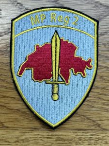 Switzerland Military Police MP Reg 2 Colour
