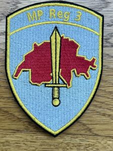 Switzerland Military Police MP Reg 3 Colour
