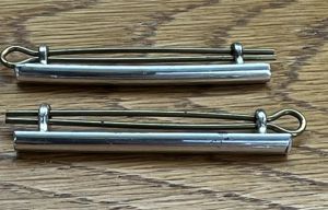 British Fire Brigade Rank Silver Plated Narrow