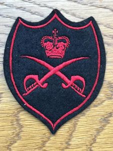 Army Physical Training Corps Queens Crown Track Suit Patch