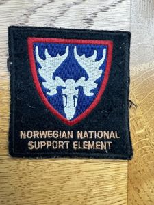 Norway Norwegian National Support Element Patch