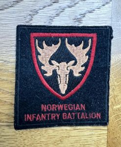 Norway Norwegian Infantry Battalion Patch