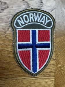 Norway Army Nationality Patch