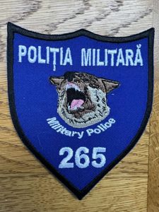 Romania Military Police 265 Politia Militara