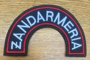 Poland Military Police Shoulder Title Zandarmeria Wojskowa