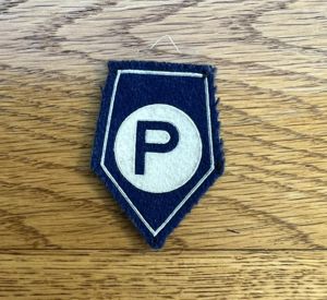 Poland Prevention Police Collar Patch