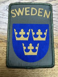 Sweden Army Patch Kosovo