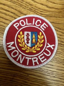 Switzerland Montreux Police Woven