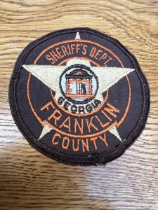 USA Sheriffs Dept Franklin County Georgia
