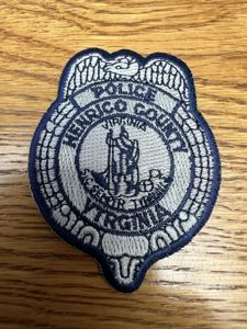 USA Police Henrico County Virginia Silver