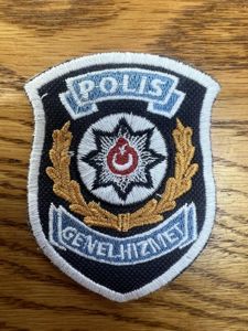 Turkey Polis General Service Arm Badge