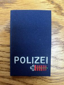 Switzerland Polizei Shoulder Tab