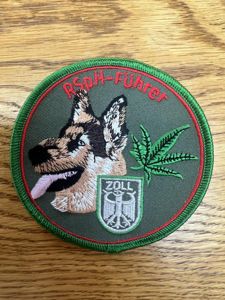German RSpH-Fuhrer K9 Drug Dog Customs