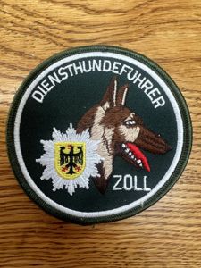 Germany Diensthundefuhrer Zoll Service Dog Handler Customs
