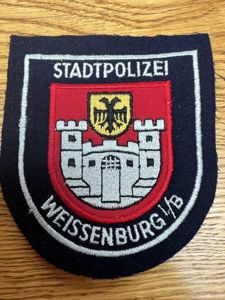 Germany Stadtpolizei Weissenburg I/B