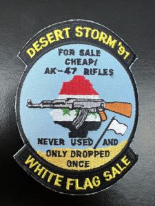 US Desert Storm 91 White Flag Sale