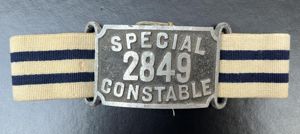 Special Constable Duty Armband No 2849