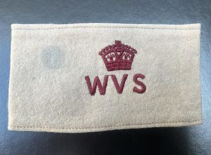 WW2 Home Front WVS Armband