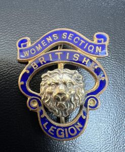 Womens Section British Legion Brooch