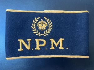 WW2 British Royal Naval Police, Naval Provost Marshall Armband