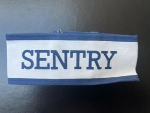 British Navy Sentry Armband