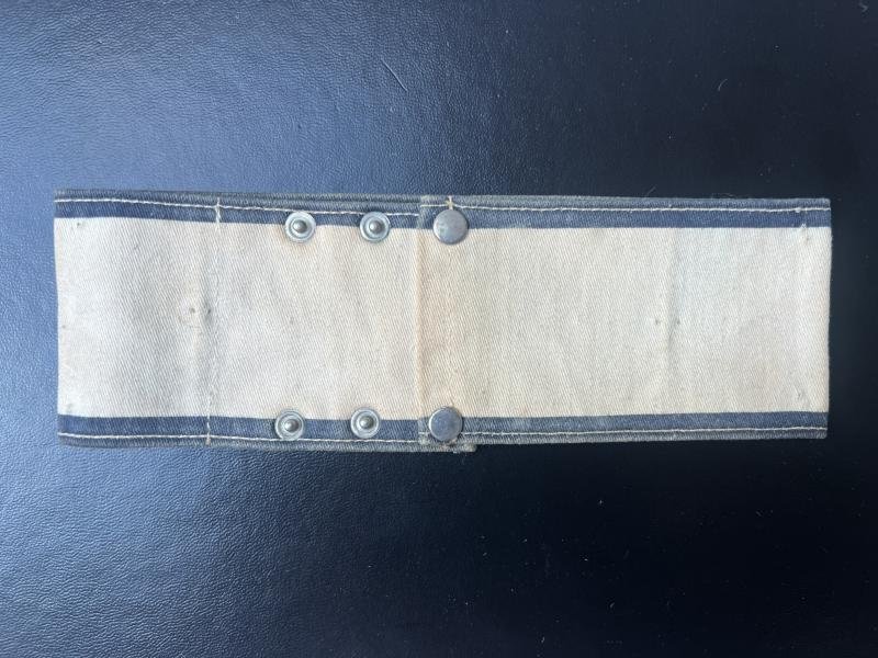 British Navy, Naval Police Printed Armband — image 2