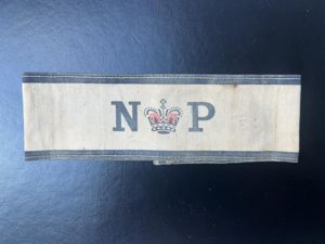British Navy, Naval Police Printed Armband