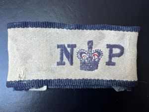 British Navy Naval Police Armband