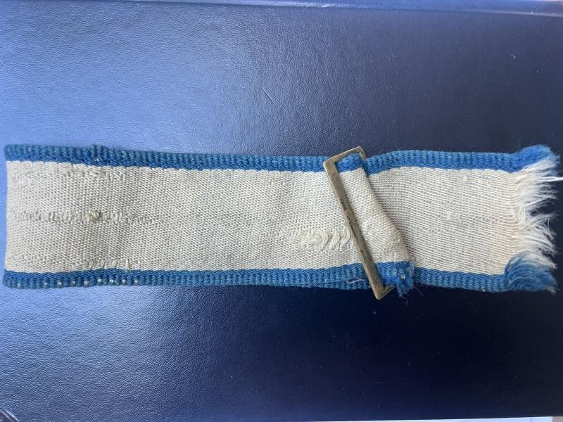 British Navy, WW1 Naval Police Kings Crown Armband — image 2