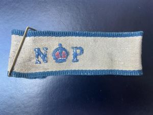 British Navy, WW1 Naval Police Kings Crown Armband