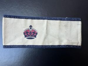 WW2 British Royal Navy Printed Petty Officer Armband