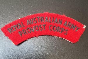 Royal Australian Provost Corps Shoulder Title