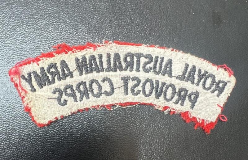 Royal Australian Provost Corps Shoulder Title — image 2