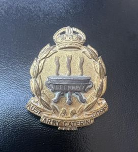 Australian Army Catering Corps Officers Cap badge