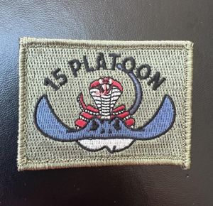 Australian 1st MP Bn 15th Platoon Patch