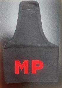 Australian Military Police Black Brassard