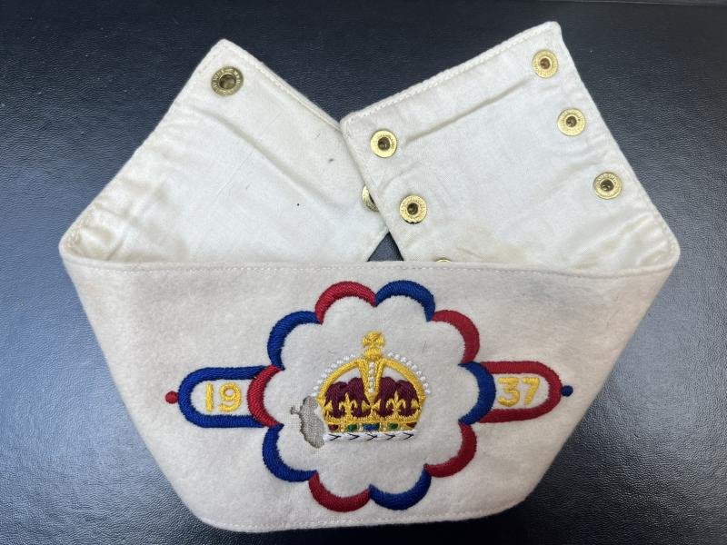 King George 6th Staff Officers Coronation Armband — image 2