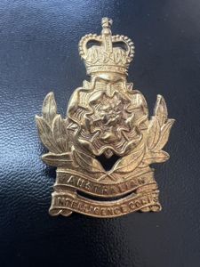 Australian QC Intelligence Corps Hat Badge