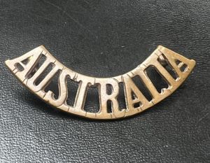Australia Nationality Shoulder Title