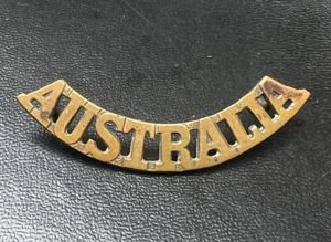 Australia Nationality Shoulder Title