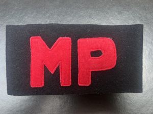 Unidentified Military Police Armband