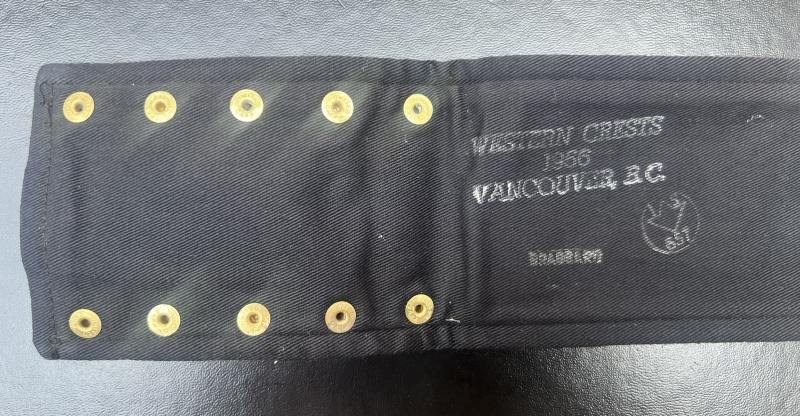 Canadian Provost Armband 1956 Dated — image 2