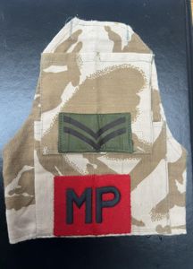 Royal Military Police Corporal Desert Issue Brassard