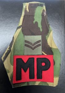 British MP DPM Corporal Brassard RMP