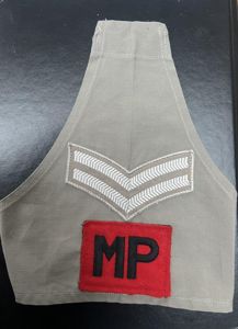 British MP Tropical Issue Corporal Brassard RMP