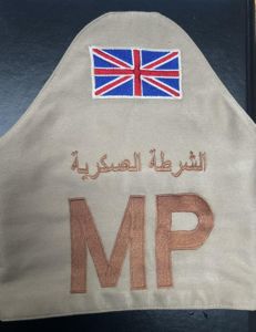 British MP Brassard (Operation Telic 2003-2011)