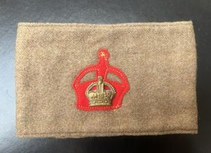 WW1 Lord Derby Scheme Armband Ealing